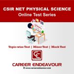 CSIR NET Physical Science Test Series
